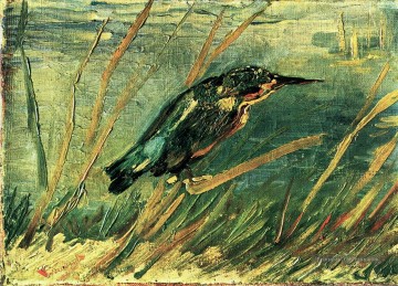 Le martin pêcheur Vincent van Gogh Peinture à l'huile